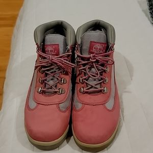 Timberland boots pink